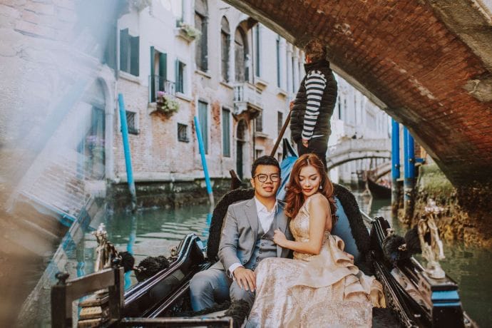 engagement shooting venice italy