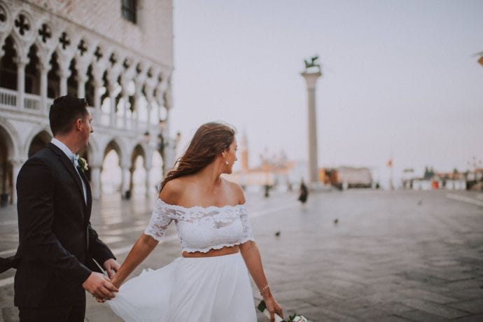 best places weddings honeymoon engagement photos venice piazzeta san marco