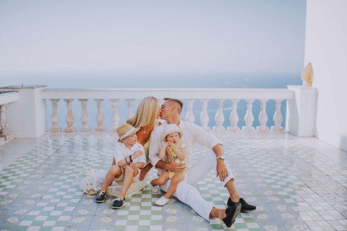 capri family photographer villa lysis