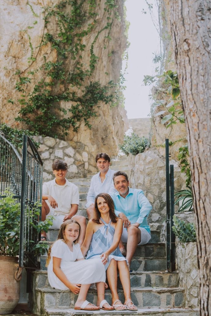 amalfi coast family photographer in positano and capri